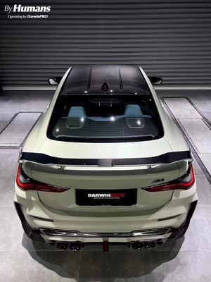 For BMW G80 G82 M3 M4 Carbon Fiber Spoiler G80 G82 M3 M4 Upgraded Darwin StyleCarbon Fiber Tail Spoiler