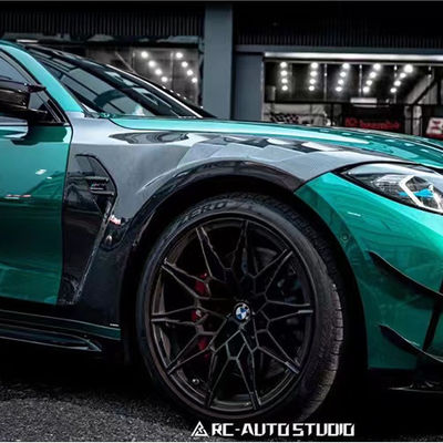 For BMW M3 M4 G80 G82 Carbon Fiber Fender M3 M4 G80 G82 Upgraded AE-style Carbon Fiber Fender Lightweight