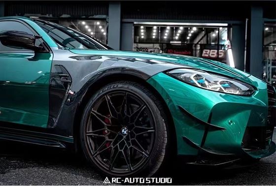 For BMW M3 M4 G80 G82 Carbon Fiber Fender M3 M4 G80 G82 Upgraded AE-style Carbon Fiber Fender Lightweight