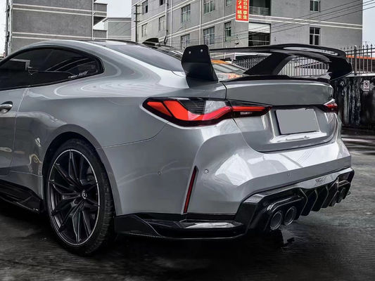 For BMW 4 Series G80 G82 M3 M4 Carbon Fiber Spoiler G80 G82 M3 M4 Upgraded GTR Style Spoiler Wing