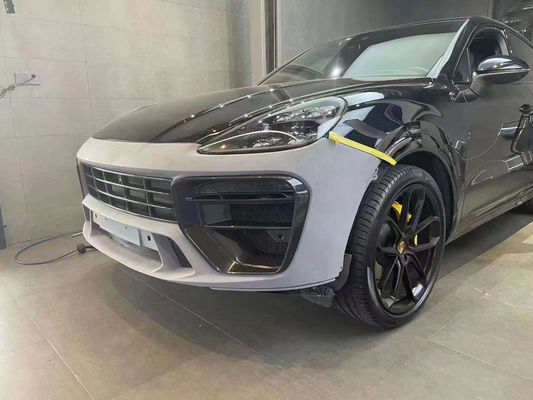 Cayenne Porsche Body Kit Dry Carbon Fiber MTR Style Front Lip Diffuser
