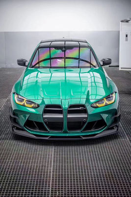 For BMW G80 G82 M3 M4 Carbon Fiber Body Kit G80 G82 M3 M4 Upgraded AE Style Front Lip Diffuser Spoiler Side Skirt Body Kit