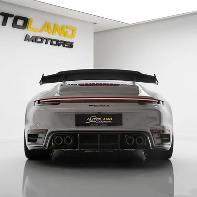 Repair Porsche 992 Body Kit BS Style Turbo Widebody Diffuser Spoiler Dry Carbon Fiber