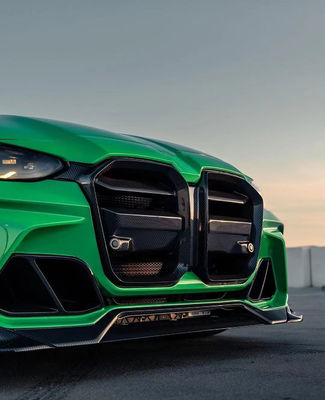 For BMW M3 M4 Carbon Fiber Body Kit G80 G82M3 M4 Updated VORS Style Carbon Fiber Front Bumper