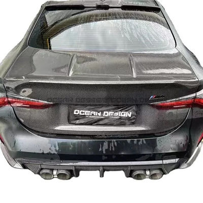 For BMW G87 M2 Carbon Fiber Rear Trunk Cover  G87 M2 Upgraded CSL-style Carbon Fiber Rear Cover and Trunk Cover Hood