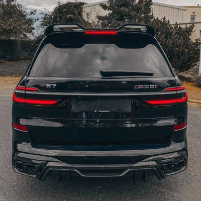 For BMW X7 Carbon Fiber Body Kit X7 Upgraded LD-style Carbon Fiber Front Lip Diffuser Spoiler Hood Body Kit