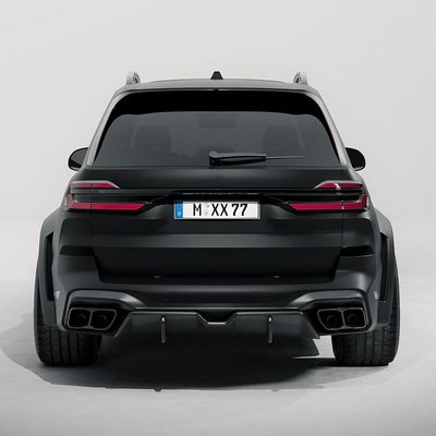 For BMW X7 Carbon Fiber Body Kit X7 Carbon Fiber Front Lip Diffuser Spoiler Hood Side Skirt Wide Body Kit