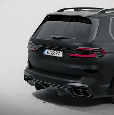 For BMW X7 Carbon Fiber Body Kit X7 Carbon Fiber Front Lip Diffuser Spoiler Hood Side Skirt Wide Body Kit
