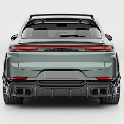 2018 - 2024 Porsche Cayenne Body Kit TH Style Diffuser Spoiler Hood Car Wheel Arch