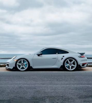 992 Porsche Body Kit  2019 - 2020 1016 Style Carbon Fiber Body Kit Diffuser Spoiler