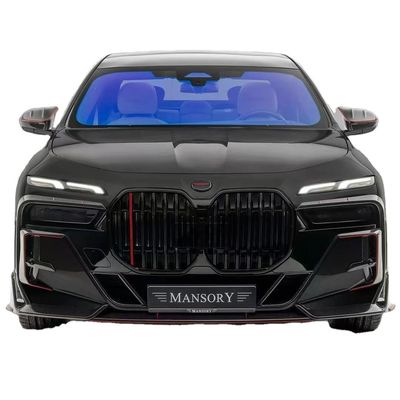 For BMW 7 Series Carbon Fiber Body Kit 7 Series Upgraded MSY-style Carbon Fiber Front Lip Diffuser Spoiler Body Kit