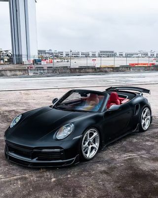 992 Porsche Body Kit  2019 - 2020 1016 Style Carbon Fiber Body Kit Diffuser Spoiler