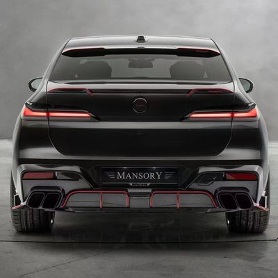For BMW 7 Series Carbon Fiber Body Kit 7 Series Upgraded MSY-style Carbon Fiber Front Lip Diffuser Spoiler Body Kit