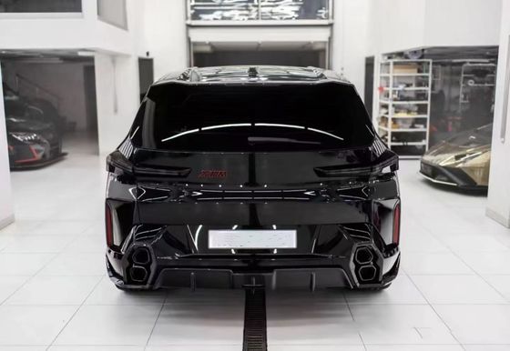 For BMW XM Carbon Fiber Widebody Kit XM Upgrades RNG-style Carbon Fiber Front Lip Diffuser Wheel Arch Spoiler Hood Wide Body