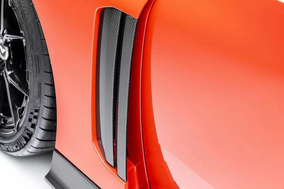 For BMW M2 Carbon Fiber Body Kit M2 Upgraded Vors-style Carbon Fiber Front Lip Diffuser Spoiler Hood Side Skirt