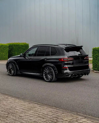 For BMW X5 G05 F95 Carbon Fiber Widebody Kit X5 G05 F95 Carbon Fiber Front Lip Diffuser Spoiler Wide-body Kit