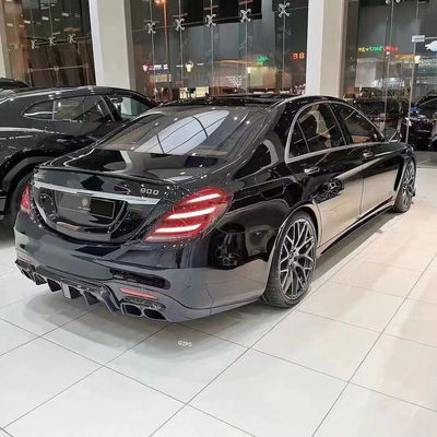 BRASS Tyle Front Shovel Rear Diffuser for Mercedes-Benz W222 AMG S63 S65 S63 S65 Carbon Fiber Body Kit
