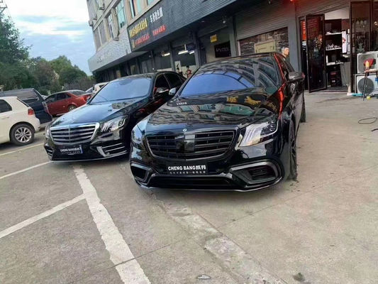 BRASS Tyle Front Shovel Rear Diffuser for Mercedes-Benz W222 AMG S63 S65 S63 S65 Carbon Fiber Body Kit