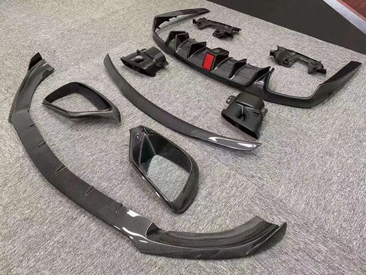 BRASS Tyle Front Shovel Rear Diffuser for Mercedes-Benz W222 AMG S63 S65 S63 S65 Carbon Fiber Body Kit