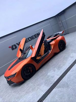 I8 BMW Body Kit Car 2018 - 2019 Carbon Fiber Spoiler Front Bumper Spoiler Wing