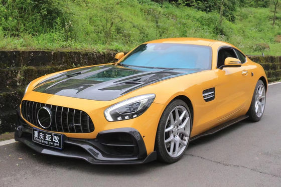 For Mercedes AMG GT Carbon Fiber Body Kit AMG GT Carbon Fiber Front Lip Diffuser Spoiler