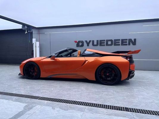I8 BMW Body Kit Car 2018 - 2019 Carbon Fiber Spoiler Front Bumper Spoiler Wing