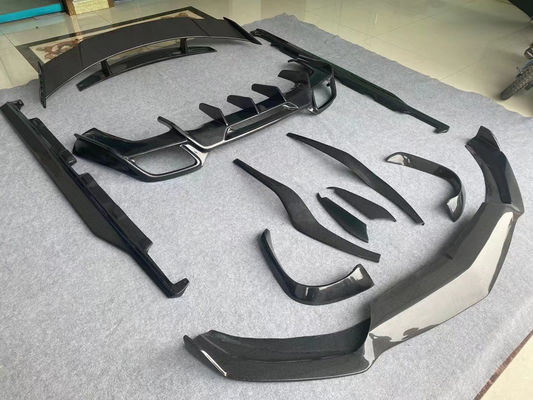 For Mercedes AMG GT Carbon Fiber Body Kit AMG GT Carbon Fiber Front Lip Diffuser Spoiler