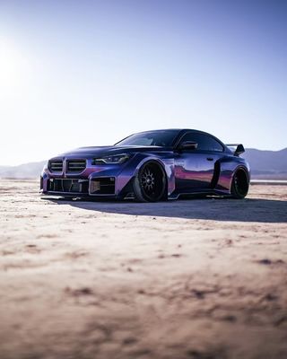 G87 M2 BMW Body Kit AZ Style Wheel Arch Kit Front Lip Diffuser Spoiler