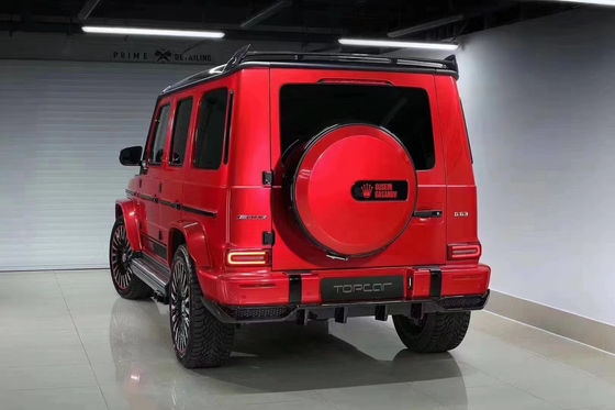 High Quality Carbon Fiber W464 G500 G63 Body Kit W464 Upgrade Topcar Style Front Shovel Rear Lip  Spoiler