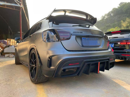 Hot Sale Gla45 Gla260 X156 Carbon Fiber Body Kit  Gla45 Carbon Fiber Rear Diffuser 2014-2019