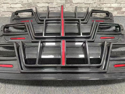 Hot Sale Gla45 Gla260 X156 Carbon Fiber Body Kit  Gla45 Carbon Fiber Rear Diffuser 2014-2019