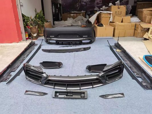 For Mercedes AMG GT50 53 63 Carbon Fiber Body Kit AMG GT50 53 63 Upgraded Top Style Carbon Fiber Front Lip Diffuser Spoiler