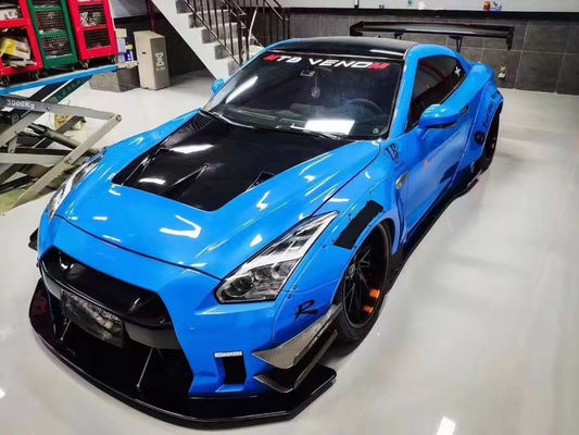 Hot 2022 Products GTR R35wide Bodyki Body Kit for Nissan GTR R35 Front and Rear Bumper Spoiler