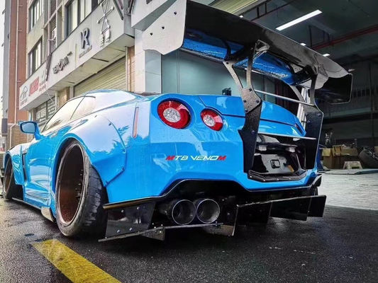 Hot 2022 Products GTR R35wide Bodyki Body Kit for Nissan GTR R35 Front and Rear Bumper Spoiler