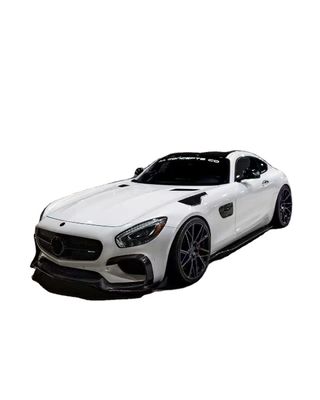 For Mercedes AMG GT Carbon Fiber Body Kit AMG GT Carbon Fiber Front Lip Diffuser Spoiler