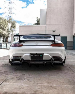 For Mercedes AMG GT Carbon Fiber Body Kit AMG GT Carbon Fiber Front Lip Diffuser Spoiler