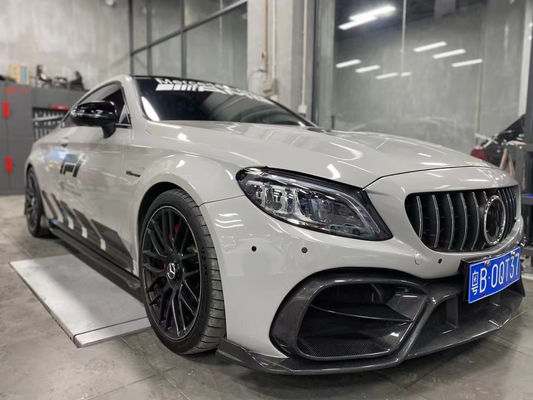 New Product for Mercedes W205 AMG C63 Coupe Body Kit C63 Coupe Upgraded IMP Style Front Bumper