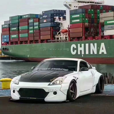 350Z Nissan Body Kit Resin Fibre Bumper Rear Diffuser Auto Front Spoiler Side Skirt