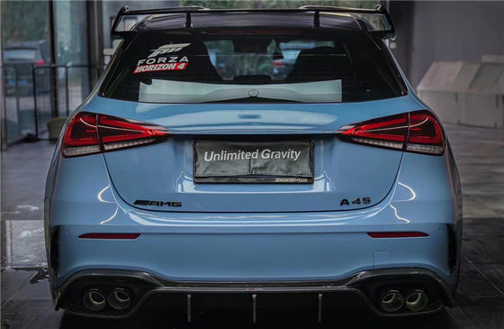 New Product Carbon Fiber Body Kit for Mercedes CLA45S W177 CLA45S W177 Carbon Fiber Front Shovel Diffuser Spoiler