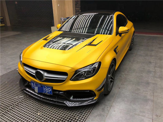 Carbon Fiber Cover for Benz C63 Coupe  Carbon Fiber Material C63 Carbon Fiber Hood Hood Engine Hood