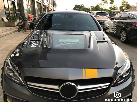 Carbon Fiber Cover for Benz C63 Coupe  Carbon Fiber Material C63 Carbon Fiber Hood Hood Engine Hood