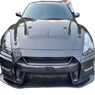 Carbon Fibre Gtr Body Kit GTR R35 Carbon Fiber Hood LB Style