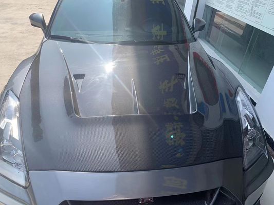 Carbon Fibre Gtr Body Kit GTR R35 Carbon Fiber Hood LB Style