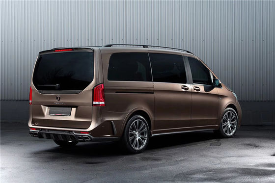Body Kit for Benz Vito V260  FRP+ Carbon Fiber Materials Vito V260 Upgraded TOPCAR Style Front and Rear Bumper Body Kits
