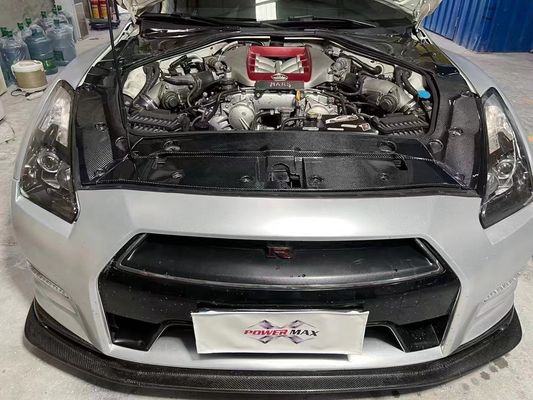 2007- 150mm Nissan Body Kit GTR R35 Carbon Fiber Engine Shield Battery Guard Antifreeze