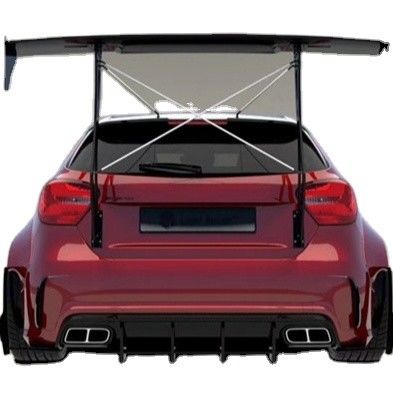 For Mercedes AMG A45 Carbon Fiber Body Kit  A45 Upgraded Top Style Front Shovel Diffuser Spoiler Wide-body Kit