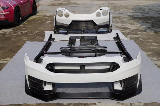 2024 nissan gtr body kit replacement nismo style spoiler car front rear hood