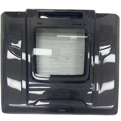 For Benz G Class W463 W464 Carbon Fiber Hood  G500G55G63G350 IMP Transparent Style Machine Cover