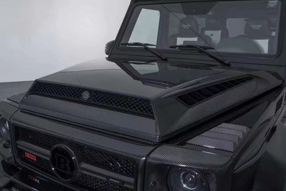 For Benz G Class W463 G500 G550 G63 Carbon Fiber Machine Cover W463 Upgraded B900 Style Hood