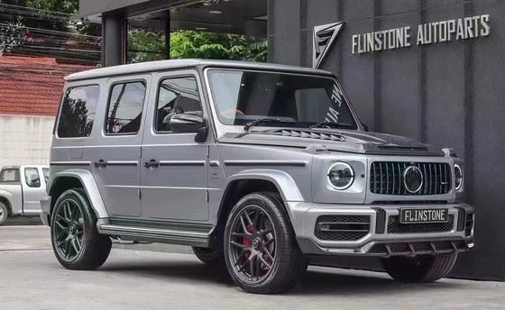 For Benz G-class W464 W463 G500 G550 G63 G350 Carbon Fiber Machine Cover  W464 W463 Upgrade Topcar Style Cover